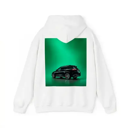 Mercedes AMG GLE Black On Green Background